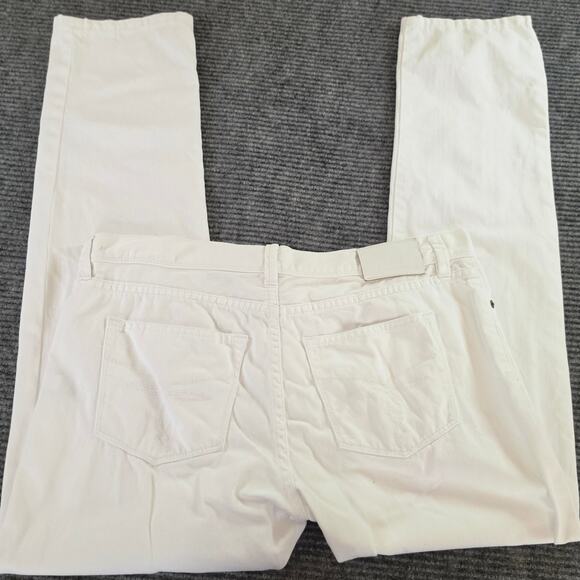 LRL Lauren Ralph Lauren Jeans Co. Denim - LRL Lauren Ralph Lauren Jeans Co. Women's Size 6 White Denim Boyfriend Fit Jeans